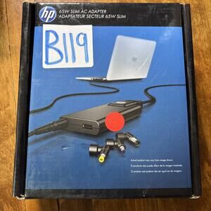 HP H6Y82AA#ABA 65W Slim AC Adapter Charger w/ FREE SHIPPING